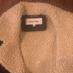 CALVIN KLEIN fur jacket